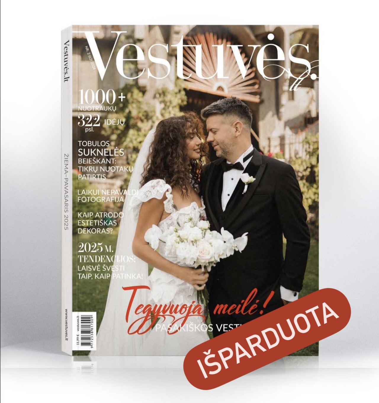 Žurnalas „Vestuvės“ 2024 Nr. 2 — viršelis