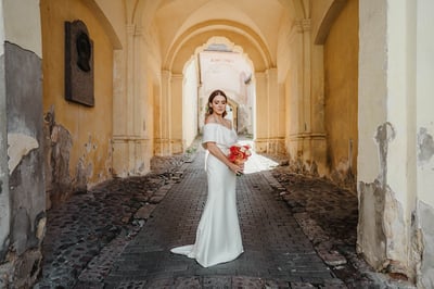 Balti rėmeliai vestuvių fotografija