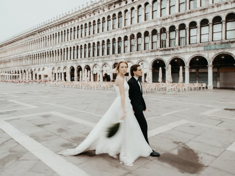 Romantiška vestuvių fotosesija Venecijoje: Simona ❤ Paulius