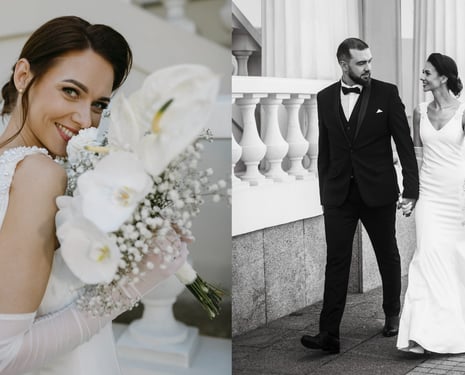 Moderniai elegantiškos vestuvės: Justina ❤ Šarūnas