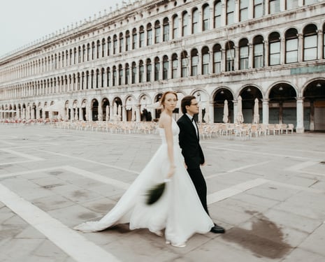 Romantiška vestuvių fotosesija Venecijoje: Simona ❤ Paulius